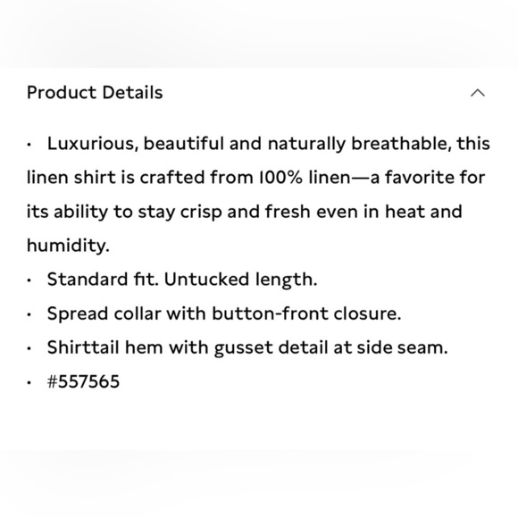 NWT Banana Republic Castillo Linen Light Blue Shirt Size Small - Picture 7 of 8